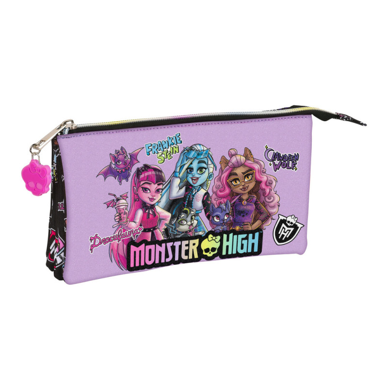 PORTATODO TRIPLE MONSTER HIGH "CREEP" 812398744 SAFTA23 VAC