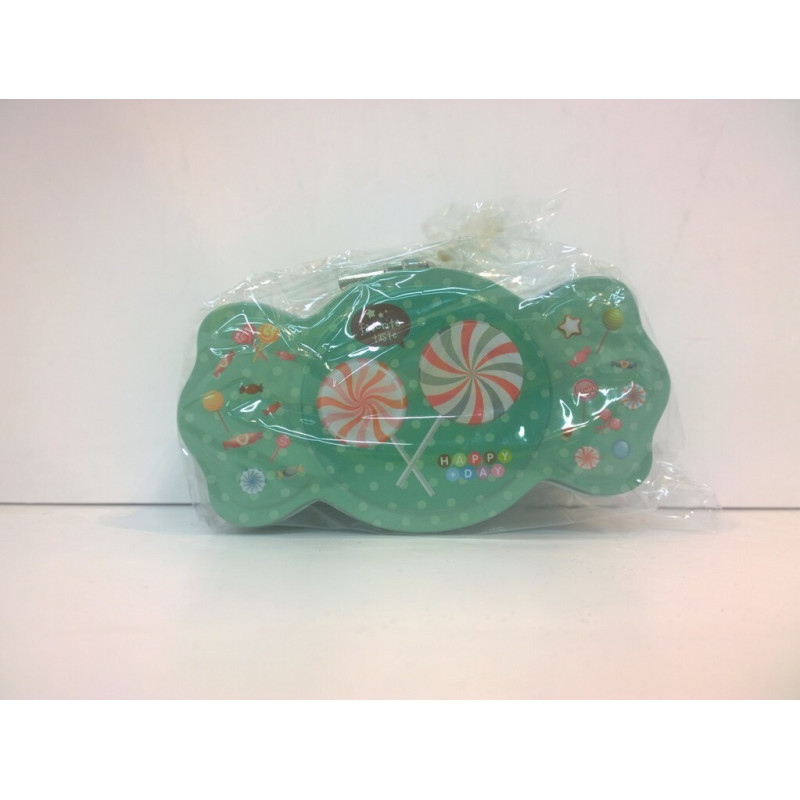 HUCHA FORCEL METAL C/CANDADO SILUETA 0523 ^