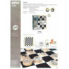 JUEGO APLI DIY C/GOMETS JUEGO AJEDREZ 14135 ^