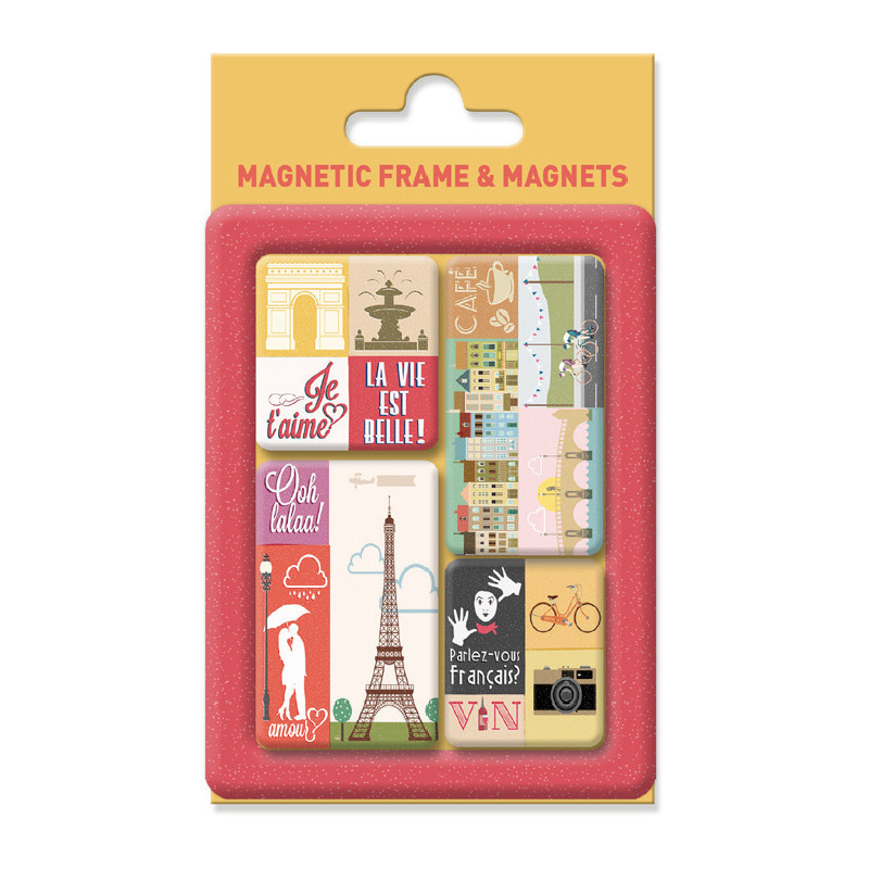 MARCO FOTOS MAGNETICO + IMANES MAKU16 PARIS CITY 153PCT199 ^