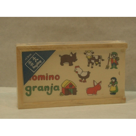 DOMINO MADERA REGAL INFANTIL ANIMALES ^