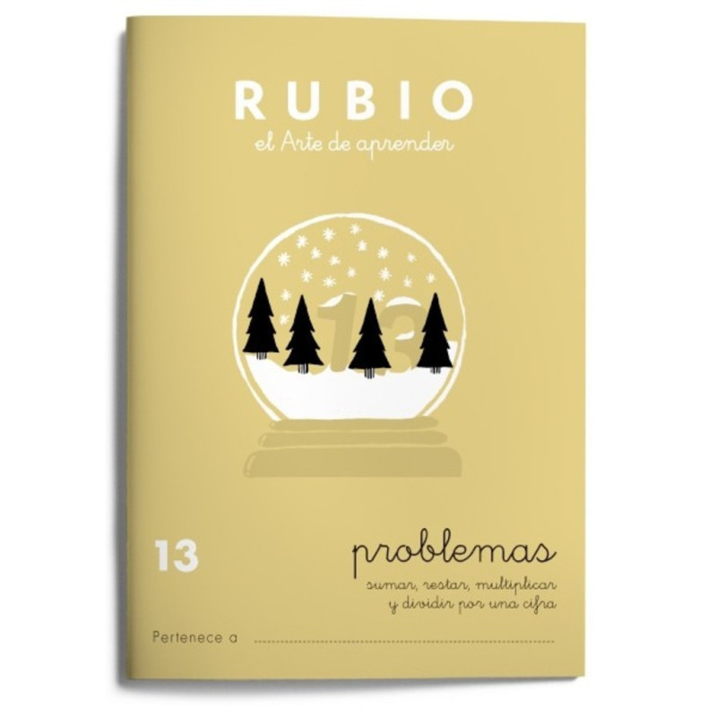 RUBIO PROBLEMAS Nº 13 PTE 10U ISBN 84-85109-68-6