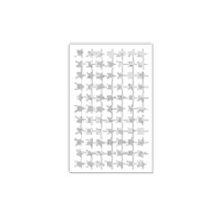 ETIQUETAS ARGU ESTRELLA PLATA PEQ. 3H UNIDAD 09-075