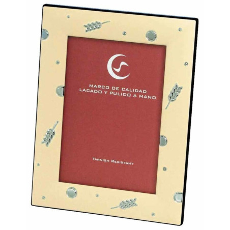 MARCO FOTOS COMUNION METAL CREMA 9*13 28PT01S50 ^