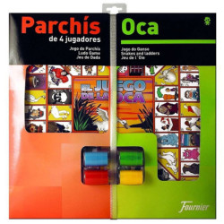 TABLERO PARCHIS 4,  OCA C/FICHAS FOURNIER 29467