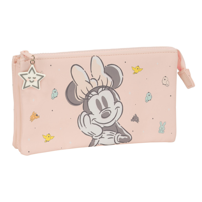 PORTATODO TRIPLE MINNIE MOUSE "BABY" 812381744 SAFTA24 VAC 22*12