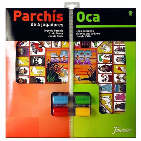 TABLERO PARCHIS 4,  OCA C/FICHAS FOURNIER 29467