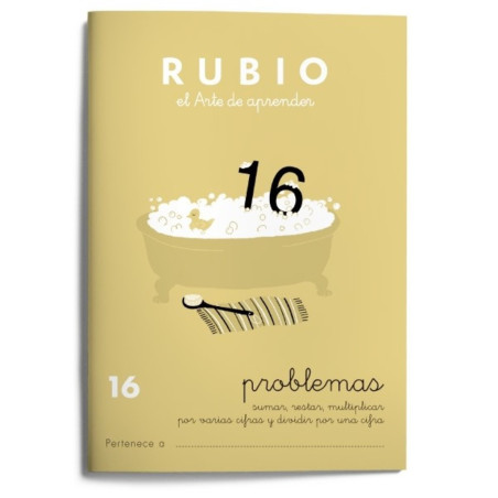 RUBIO PROBLEMAS Nº 16 PTE 10U ISBN 84-85109-71-6