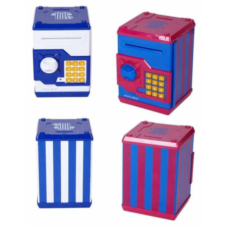 HUCHA METAL CAJA FUERTE CODIGO ALEX BOG EB-330