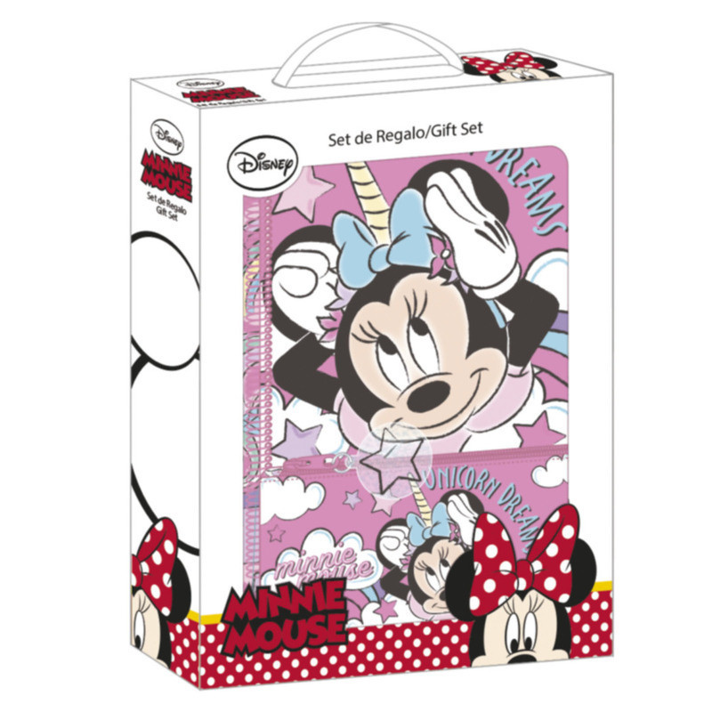 SET DE REGALO PEQ. MINNIE MOUSE UNICORN 312012587 SAFTA20 ENERO 35*28