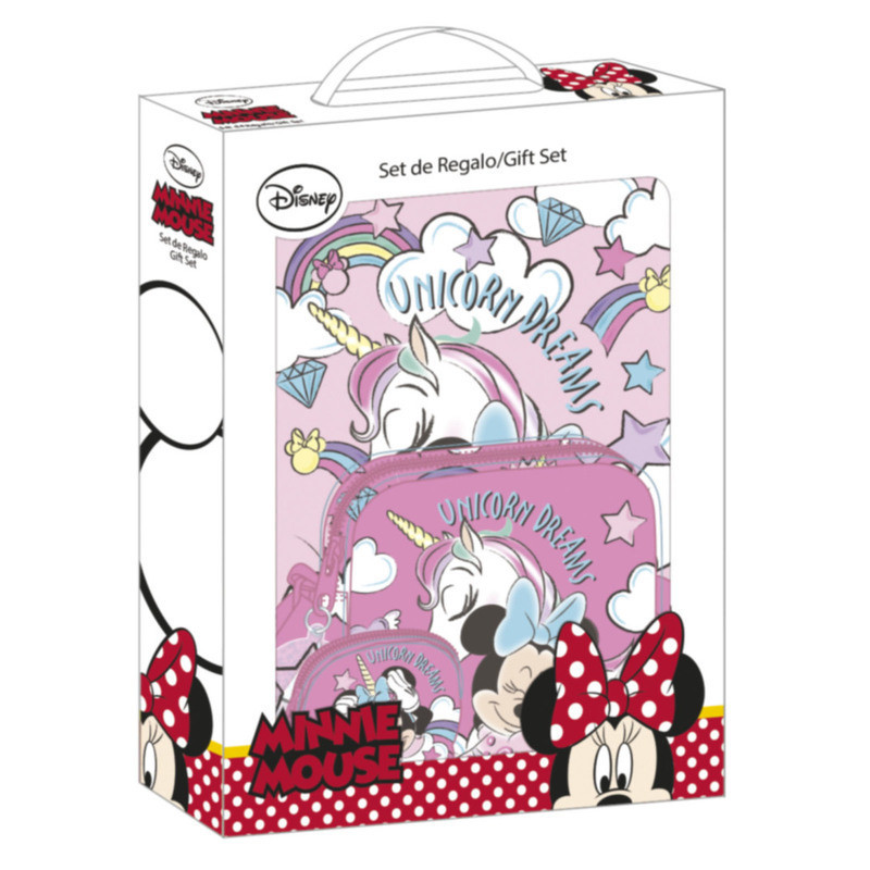 SET DE REGALO PEQ. MINNIE MOUSE UNICORN 312012588 SAFTA20 ENERO 35*28