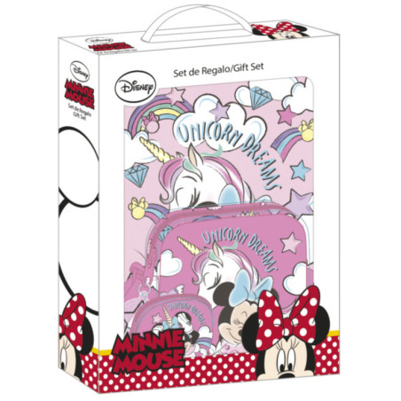 SET DE REGALO PEQ. MINNIE MOUSE UNICORN 312012588 SAFTA20 ENERO 35*28