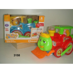 LOCOMOTORA WG MEDIANA SONIDO LUZ MOVIMIENTO 3158 ^