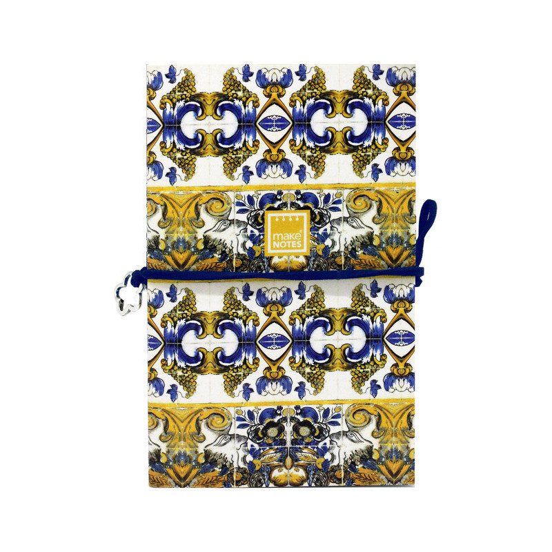 LIBRETA MAKENOTES17 9*14 FAUNA TILES 32H PACK 3U C/COLGANTES MNCJ25