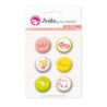 PACK 6 CHAPAS ADHESIVAS ANITA DE CHICAS GRAFOPLAS 37010235