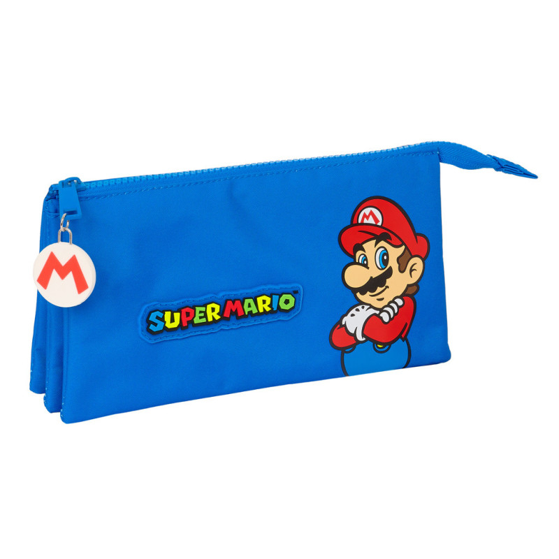 PORTATODO TRIPLE SUPER MARIO "PLAY" 812371744 SAFTA24