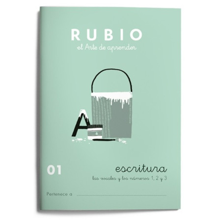 RUBIO CALIGRAFIAS Nº   01 PTE 10U