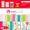 JUEGO GRAFOPLAS SCRAPBOOK BOLSA ANITA AVENTURA 17 PZAS 37080627