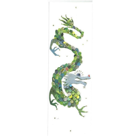 PUNTO LIBRO CARTON TURNOWSKY DRAGON GRABADO C/ORO ARGU 38668 ^
