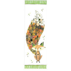 PUNTO LIBRO CARTON TURNOWSKY ZORRO GRABADO C/ORO ARGU 38670 ^