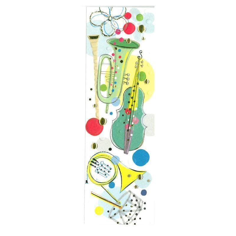 PUNTO LIBRO CARTON TURNOWSKY MUSICA GRABADO C/ORO ARGU 38674 ^