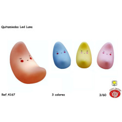 PUNTO LUZ TENUE QUITAMIEDOS SORT LED LUNA 3 COLORES 4167