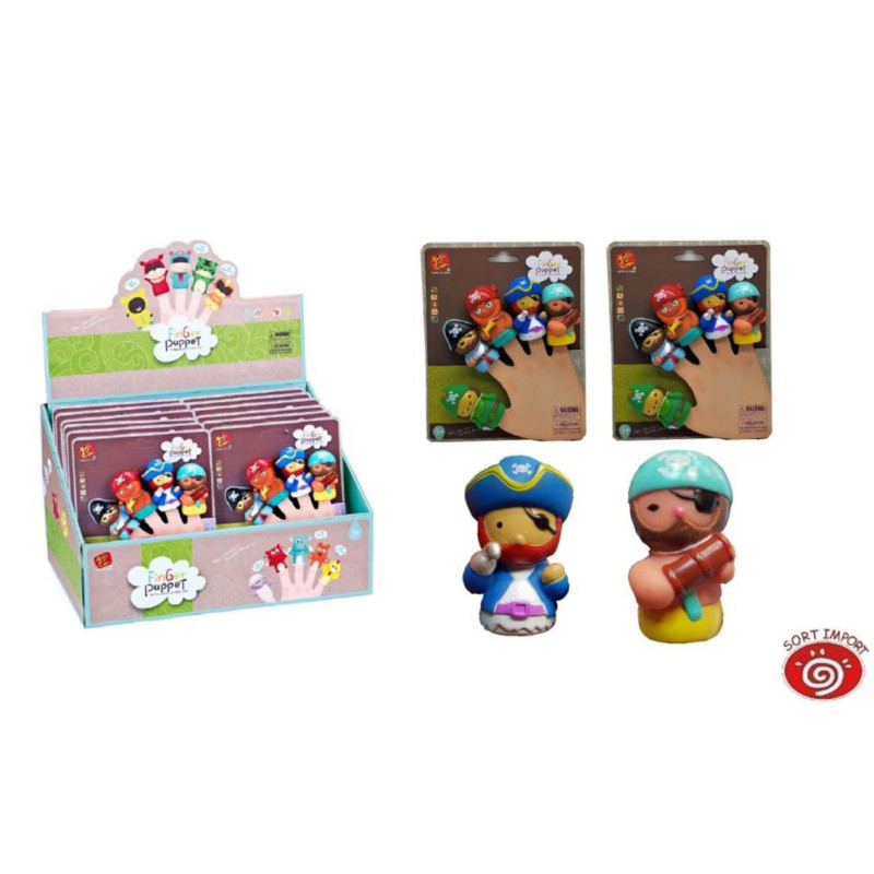 MARIONETA SORT PARA DEDOS SERIE PIRATAS 4437