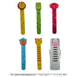 PUNTO LECTURA REGALPAP MADERA ANIMALES SURTIDOS 1212LT