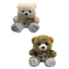 PELUCHE REGALPAP OSO HUELLAS 25CM 2MOD SURTIDOS 4873