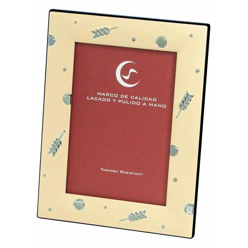 MARCO FOTOS COMUNION METAL CREMA 9*13 28PT01S50 ^