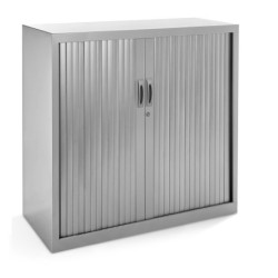 ARMARIO METÁLICO PERSIANA 105 x 102 x 45 cm RAL 9006 INCLUYE 2 BALDAS ROCADA