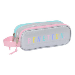 PORTATODO DOBLE BENETTON "SILVER" 812353513 SAFTA24