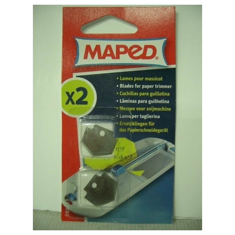 CUCHILLA RECAMBIO GUILLOTINA MAPED BLISTER 2U