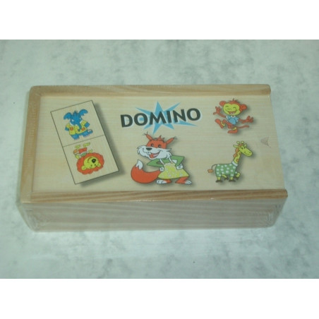 DOMINO MADERA WG INFANTIL ANIMALES MEDIANO 5400 ^