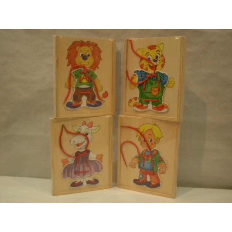 PUZZLE MADERA ENCAJABLE WG C/CORDONERA 5565