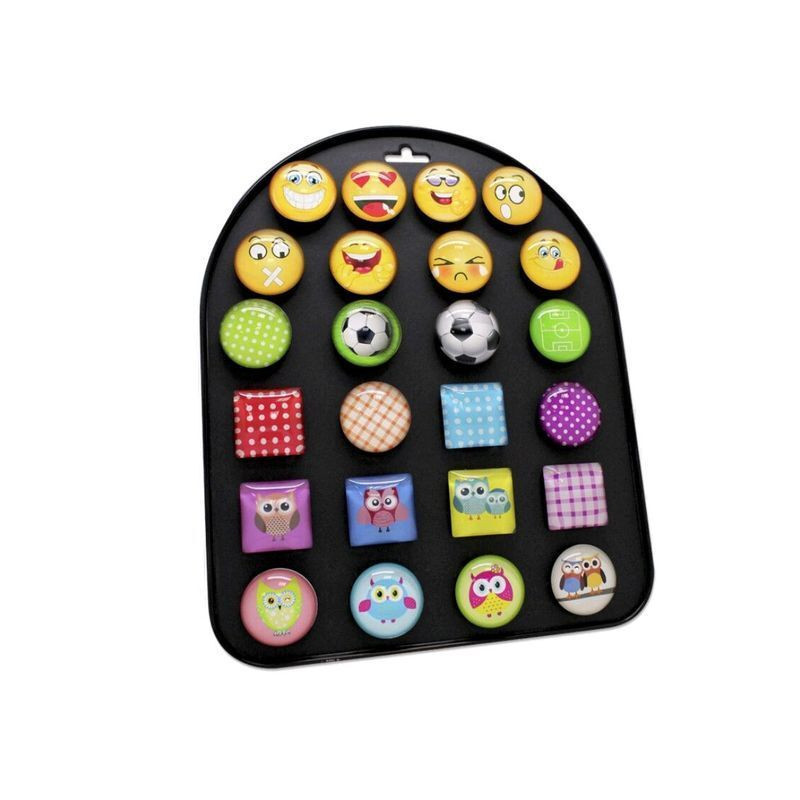 IMANES NEVERA DEC SURTIDOS EN DISPLAY EXP 24U 324921 POESSA ^