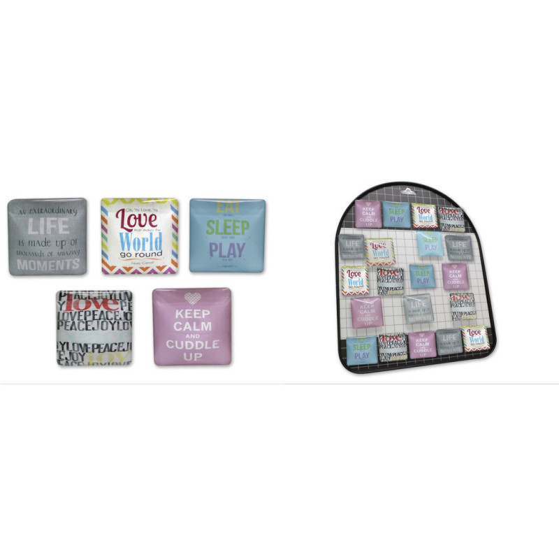 IMANES NEVERA DEC FRASES SURTIDOS EN DISPLAY EXP 20U 325149 POESSA ^