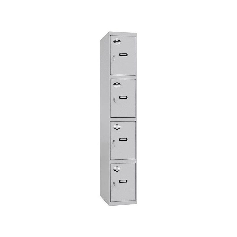 CASILLERO MONOBLOQUE 4P 180X30X50CM SIMON RACK