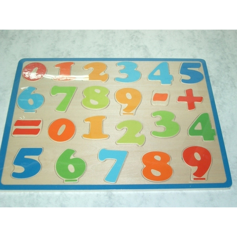 JUEGO WG MADERA ENCAJABLE NUMEROS 30*40 53012