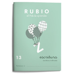 RUBIO CALIGRAFIAS Nº 13 PTE 10U