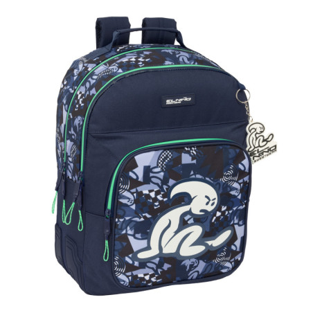 MOCHILA DOBLE ADAPT.CARRO EL NIÑO "NAVY" SAFTA26 612632773 42X32 UNIDAD