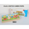 JUEGO WG MADERA ENCAJABLES 4 OSITOS 5863
