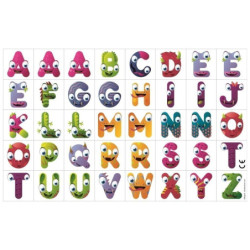 IMANES MAPED ALFABETO PTE 40U BLISTER 587310