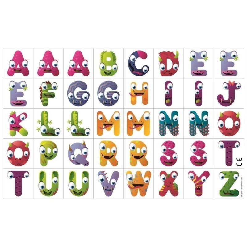 IMANES MAPED ALFABETO PTE 40U BLISTER 587310