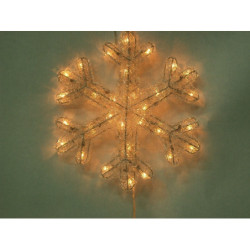 COPO NIEVE PALLET BLANCO 30 LUCES 22101 ^