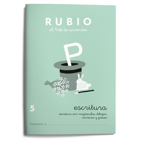 RUBIO CALIGRAFIAS Nº  5 PTE 10U