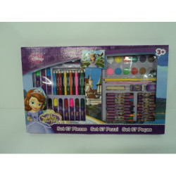 MALETIN DIBUJO CEG14 PRINCESA SOFIA 67 PIEZAS 700467 ^