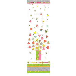 PUNTO LIBRO CARTON TURNOWSKY CORAZONES GRABADO C/ORO ARGU 38680 ^