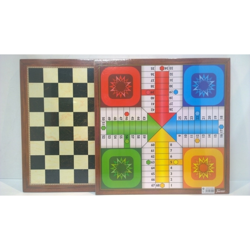 TABLERO PARCHIS 4, DAMAS  SIN FICHAS FOURNIER F30032