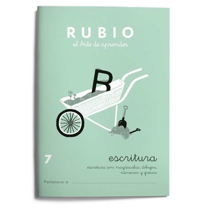 RUBIO CALIGRAFIAS Nº  7 PTE 10U